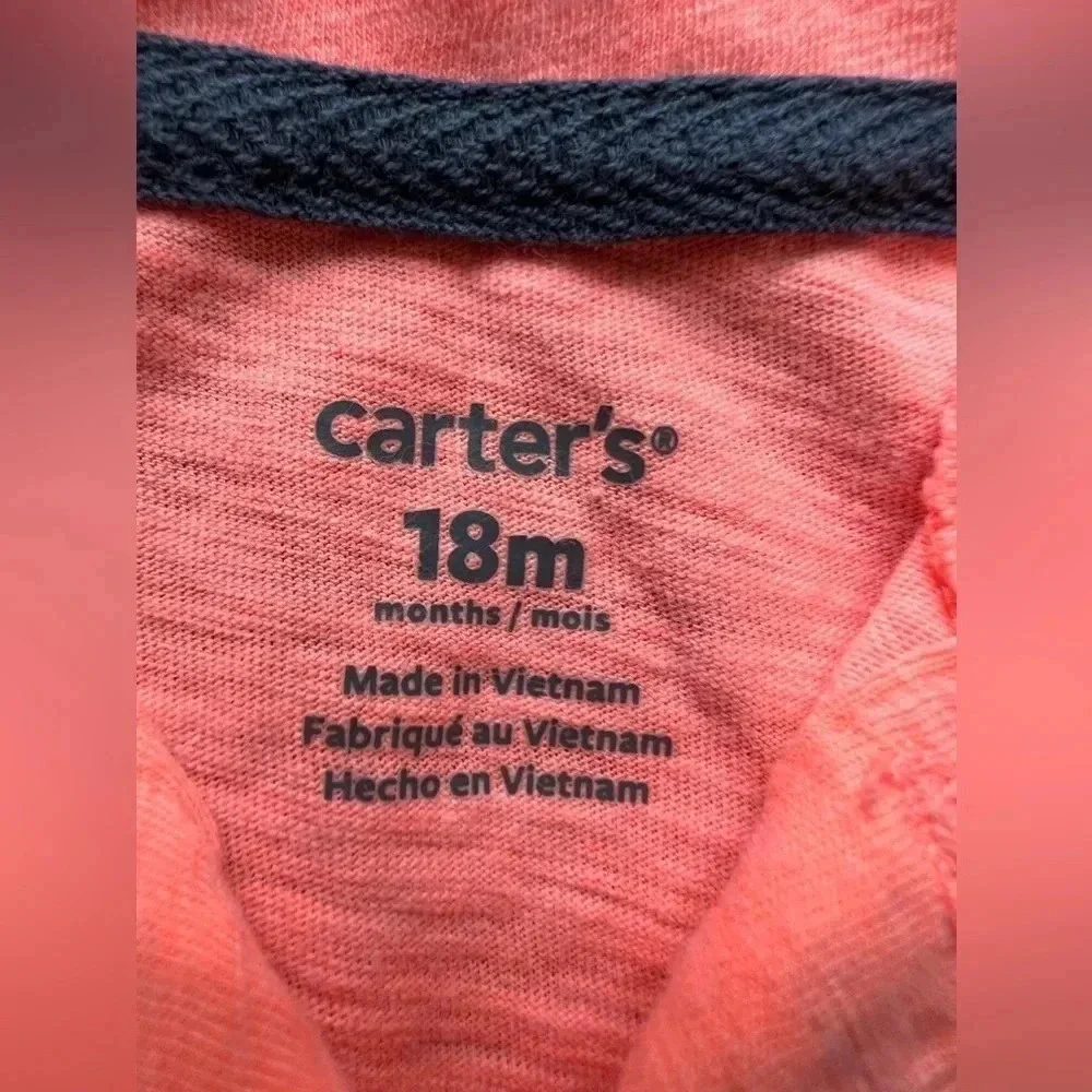 BUNDLE: Carter’s | 2- baby boy polo shirts. Size: 18M.